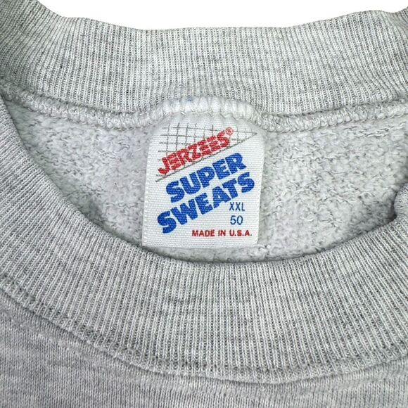 Vintage Jerzees 1992 Omaha Patriots Baseball Crew Neck Sweatshirt - Size XXL - Picture 6 of 7